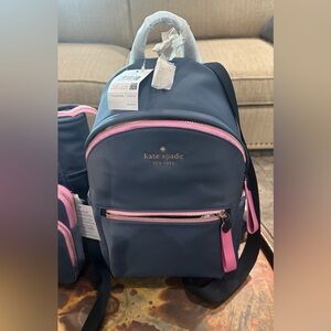 Kate Spade Chelsea backpack and crossover small bag. NWT